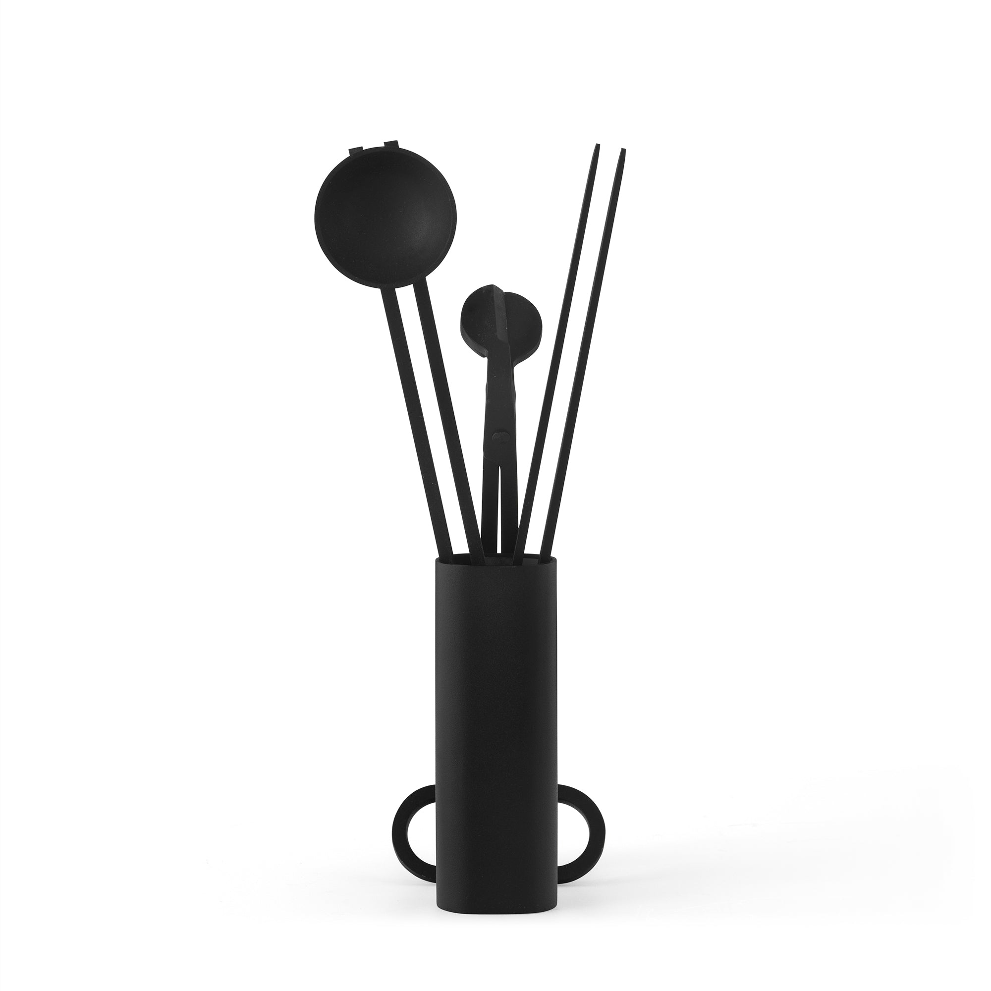 Clip Kerzenlöscher Set | schwarz