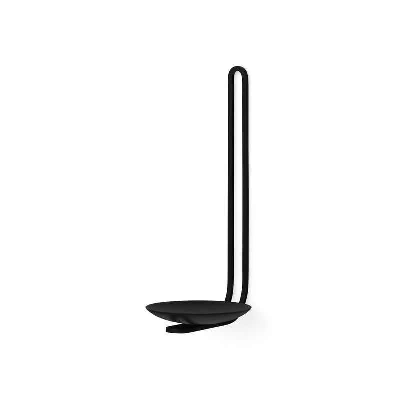 Audo - Clip Wandkerzenhalter | 20 cm / schwarz