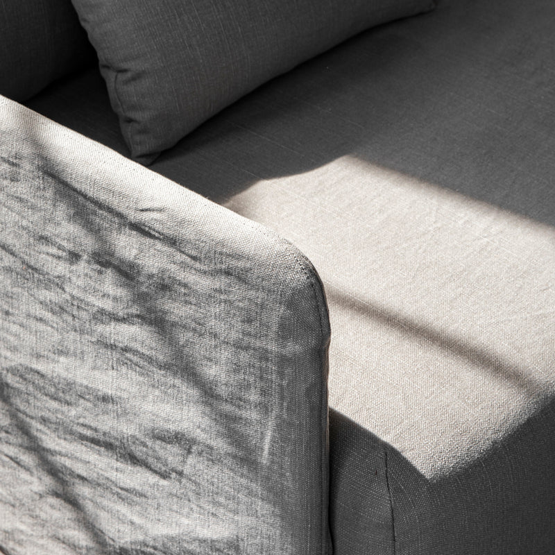 Audo - Offset Sofa mit abnehmbarem Bezug