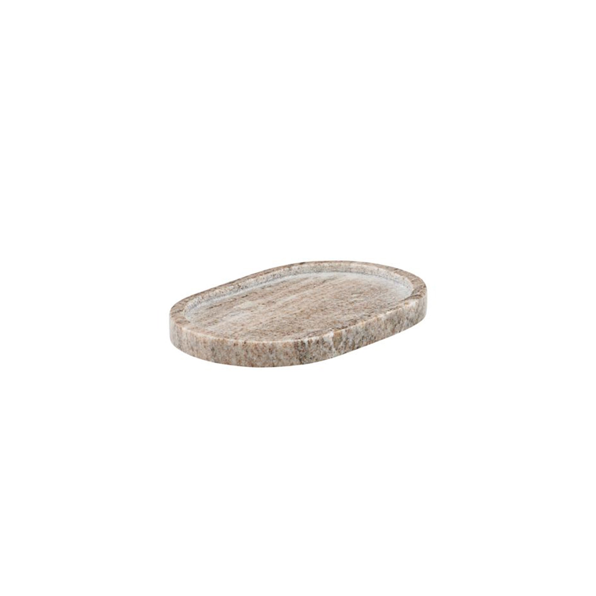 Meraki - Marmor Tablett | oval 19,5 cm