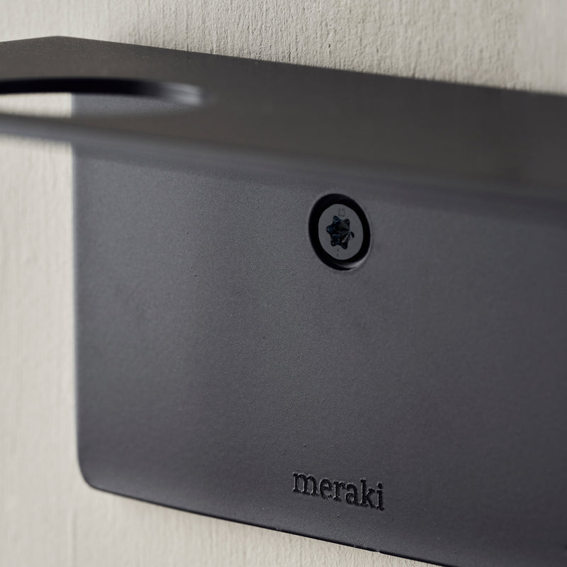 Meraki - Regal mit Flaschenhalterung und Hakenleiste