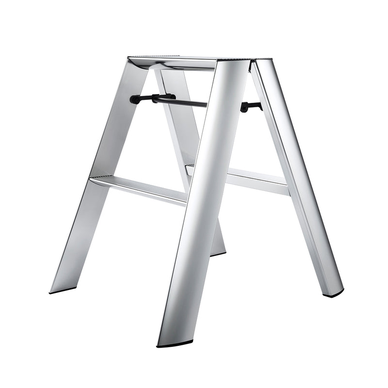 Metaphys - Lucano 2 Step Hockerleiter | silber