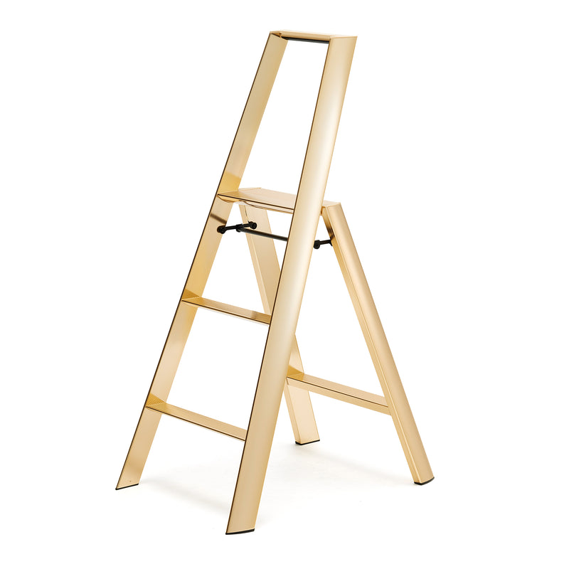 Metaphys - Lucano 3 Step Hockerleiter | Gold