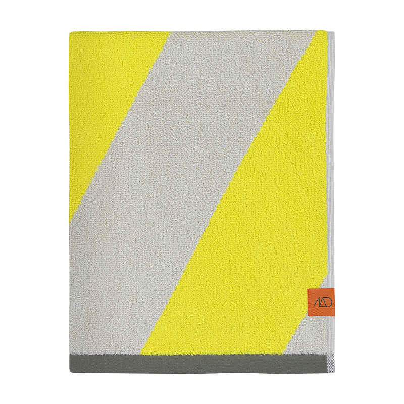 Mette Ditmer - Diagonal Badetuch | gelb