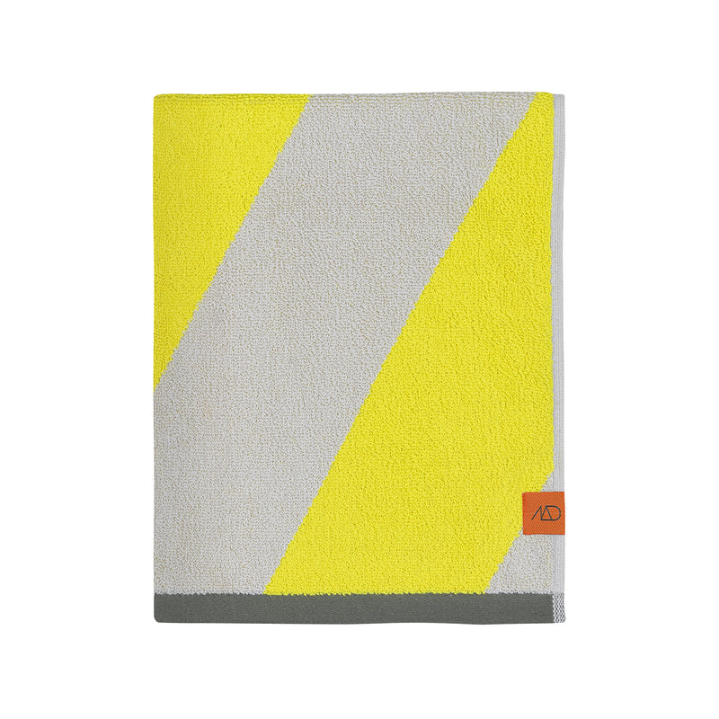 Mette Ditmer - Diagonal Handtuch | gelb
