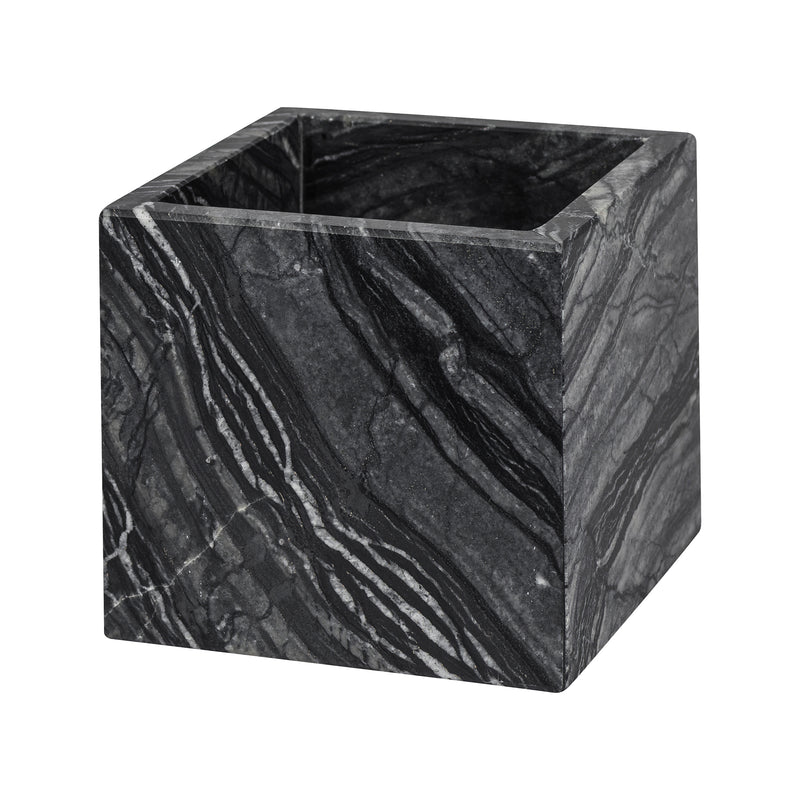 Mette Ditmer - Marble Cube | schwarz/grau
