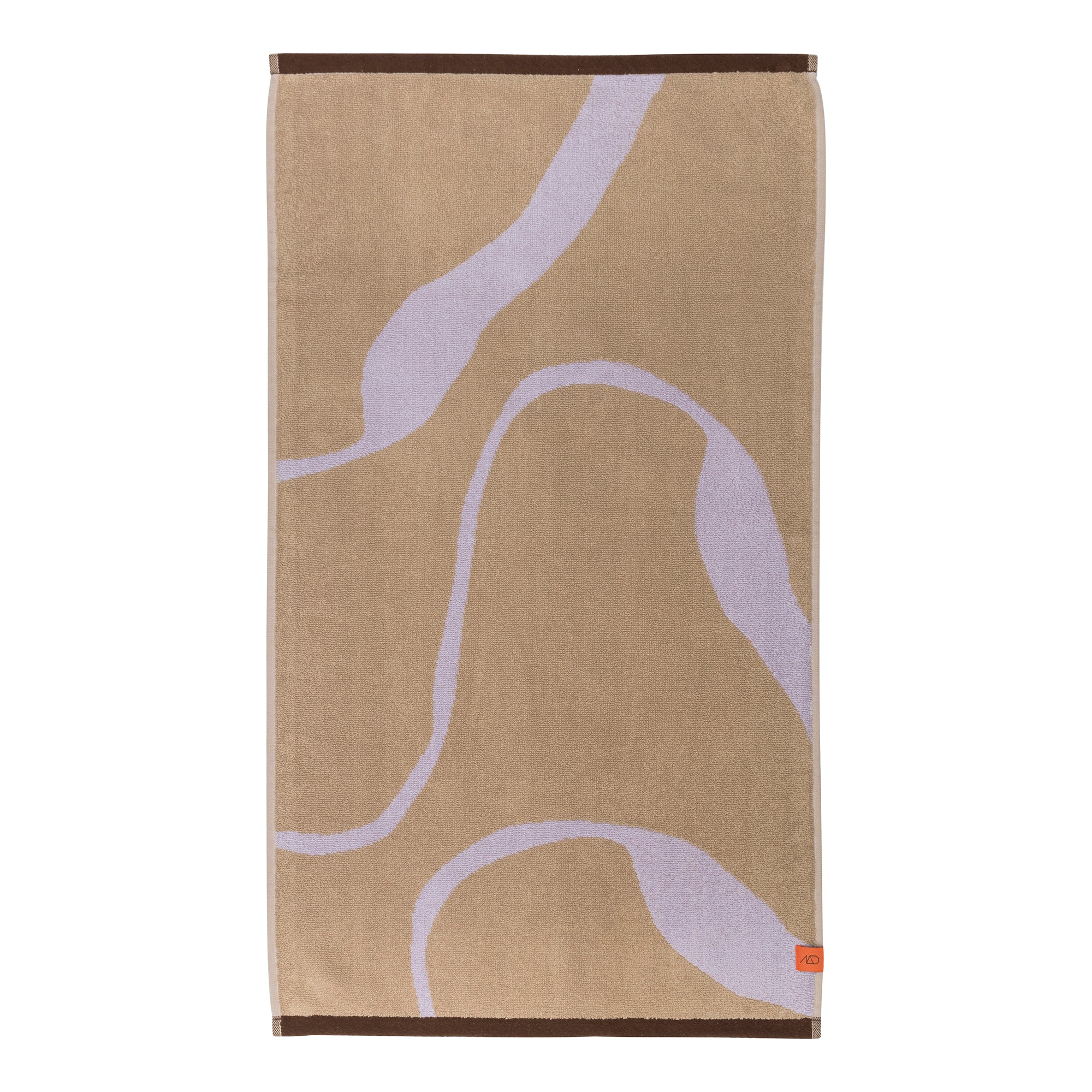 Mette Ditmer - Nova Arte Badehandtuch | sand/lila