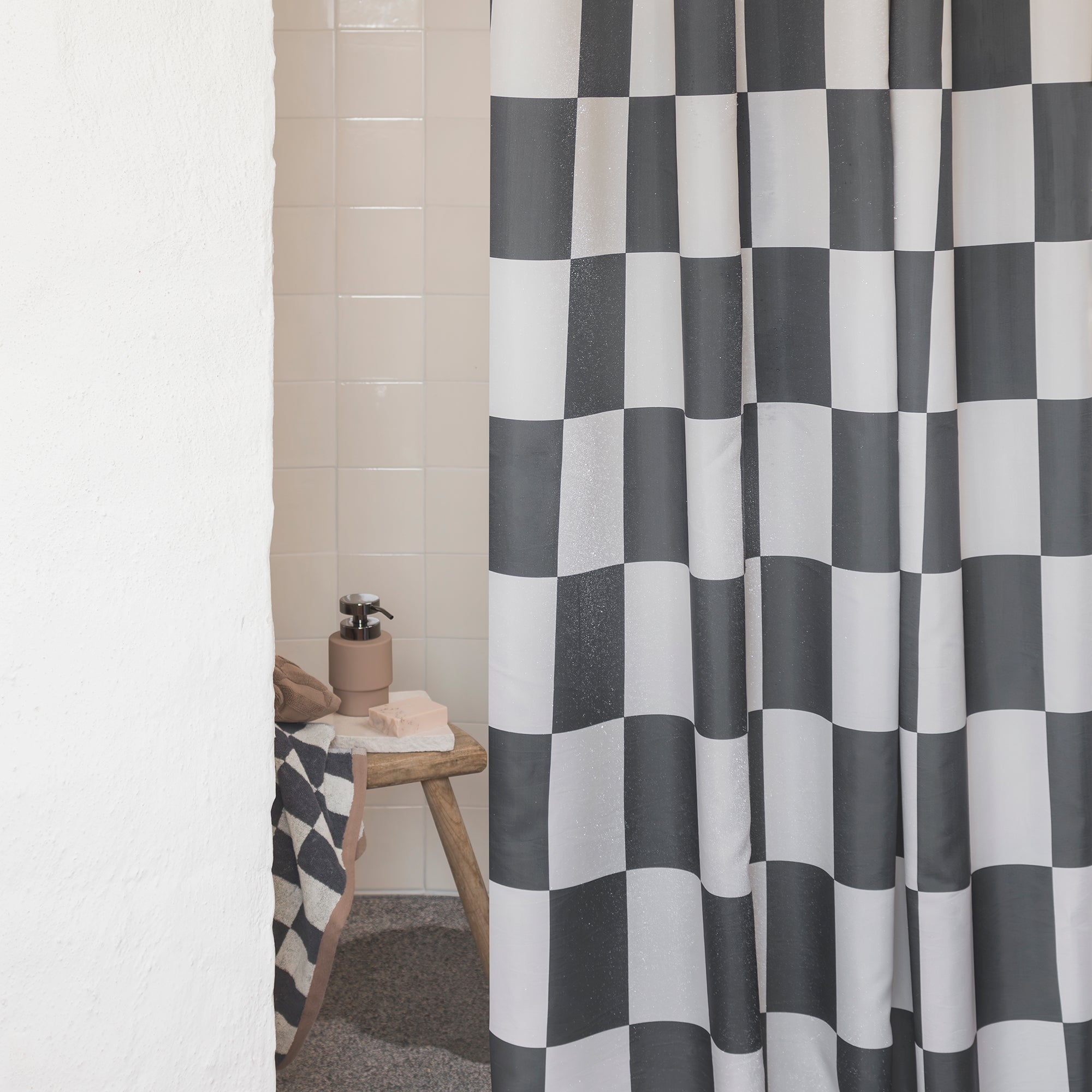 Mette Ditmer - Retro Duschvorhang | 