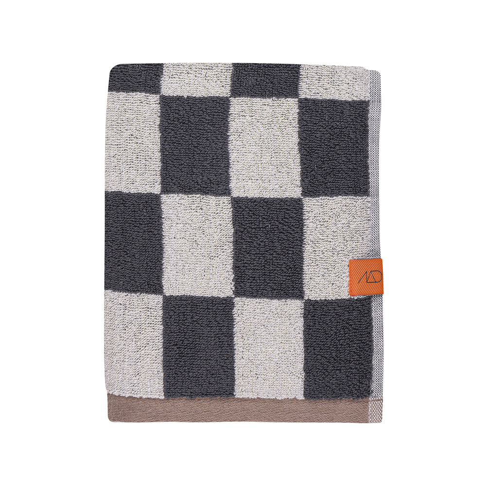 Mette Ditmer - Retro Handtuch | dunkelgrau