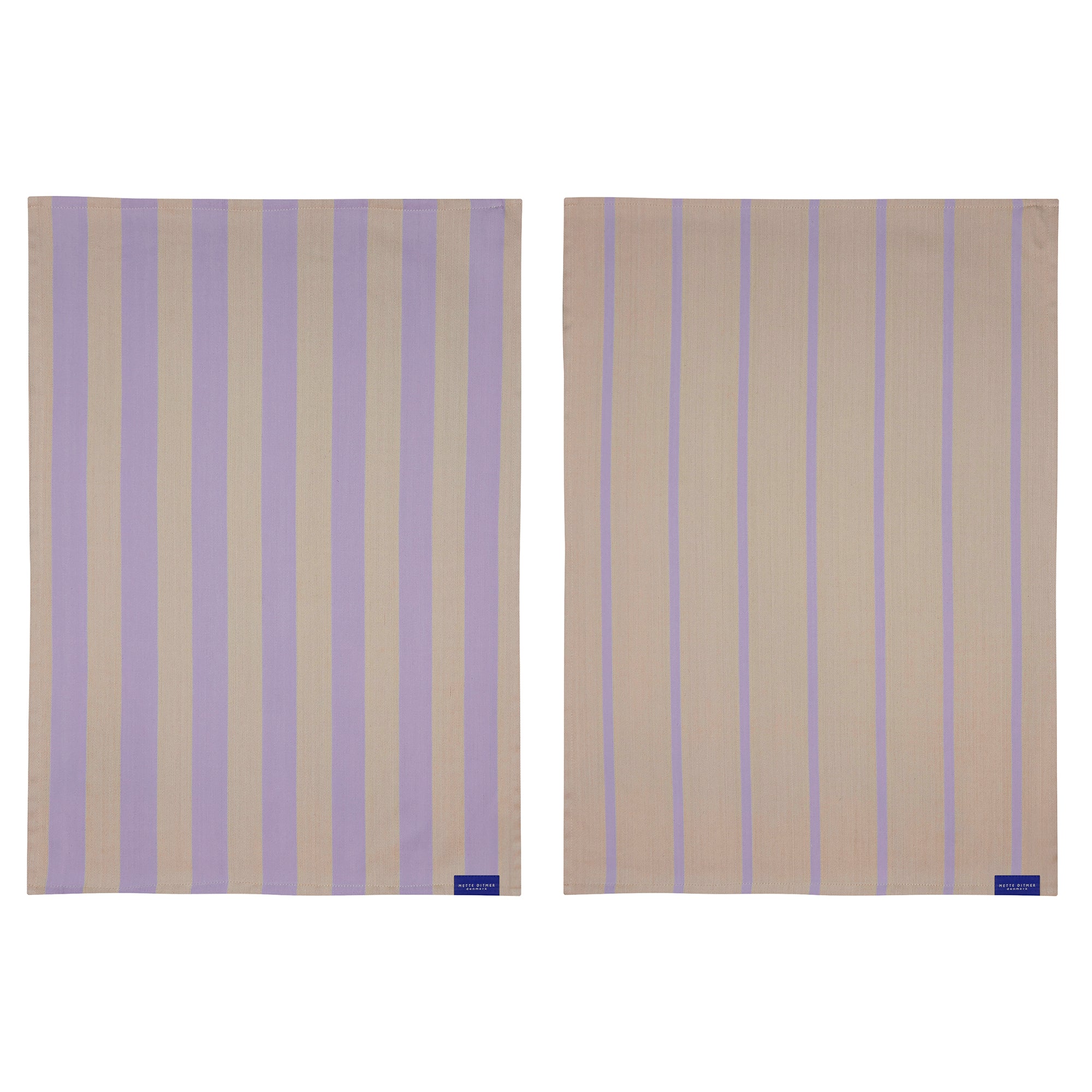 Mette Ditmer - Stripes Küchenhandtuch | sand