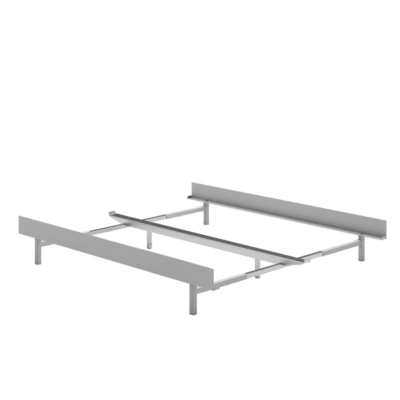 Moebe - Ausziehbett | Höhe 29 cm / stainless steel