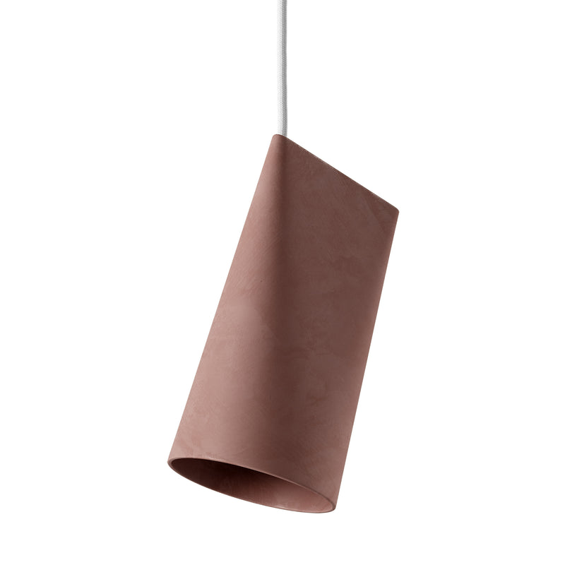 Moebe - Ceramic Pendelleuchte | narrow / terracotta