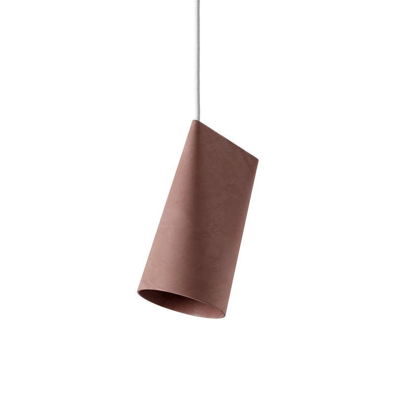 Moebe - Ceramic Pendelleuchte | narrow / terracotta
