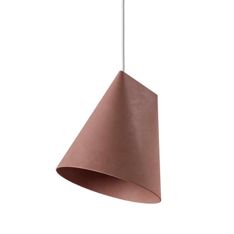 Moebe - Ceramic Pendelleuchte | wide / terracotta