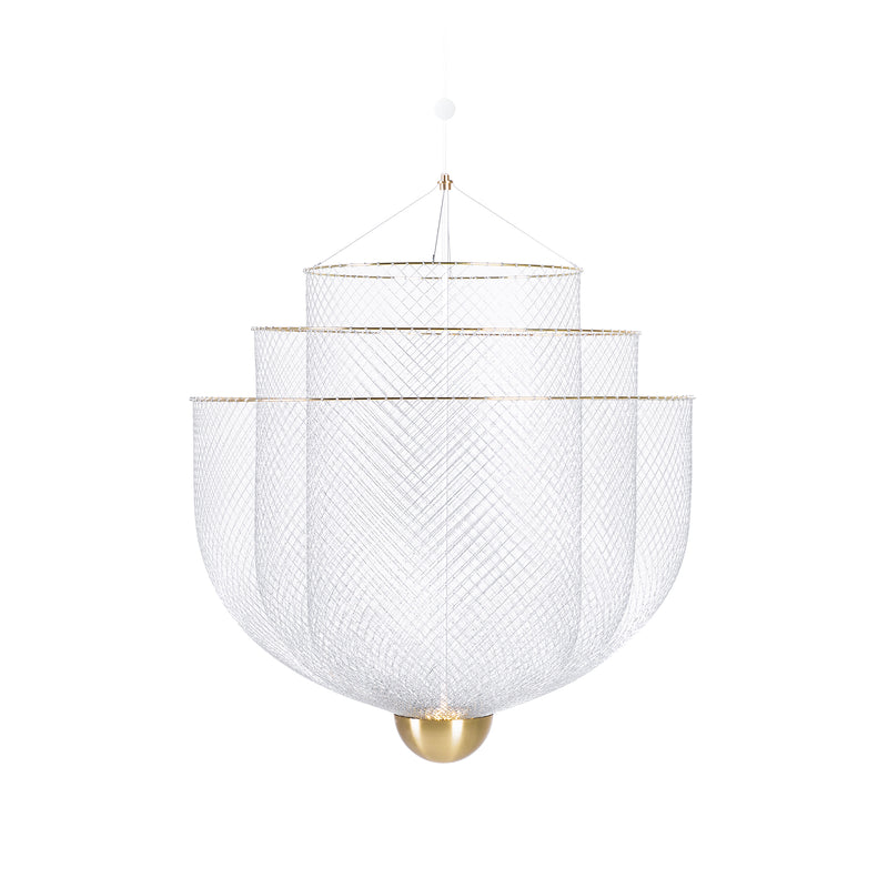 Moooi - Meshmatics LED-Kronleuchter | Ø 58 cm