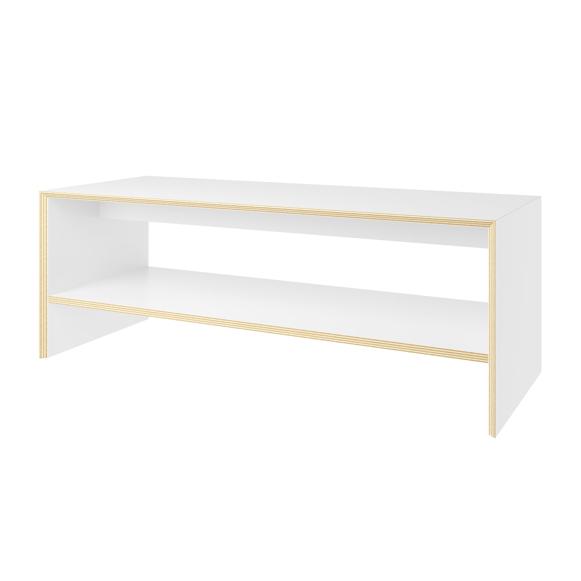 Müller Small Living - Bridge Two Sitzbank mit Ablage | weiß