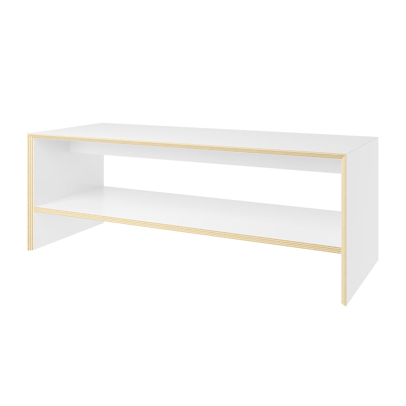 Müller Small Living - Bridge Two Sitzbank mit Ablage | weiß