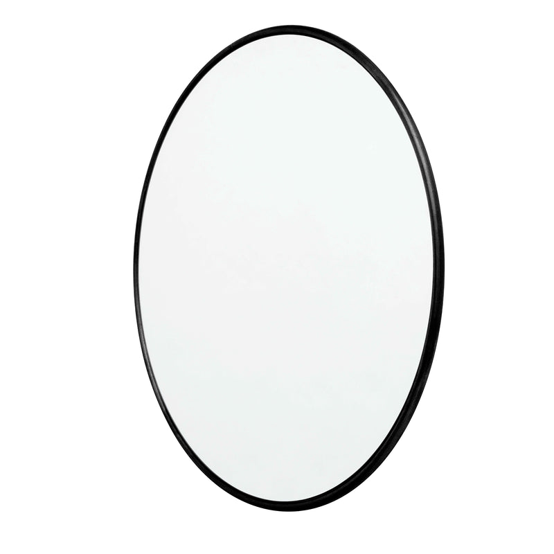 Muubs - Copenhagen Wandspiegel rund | Ø 110 cm / Schwarz