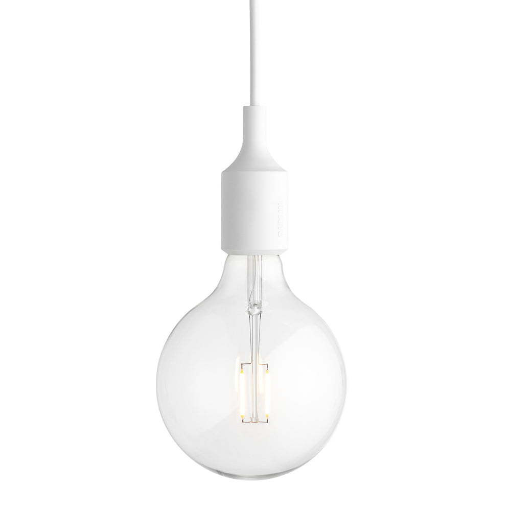 Muuto - Pendelleuchte E27-Socket LED | weiß