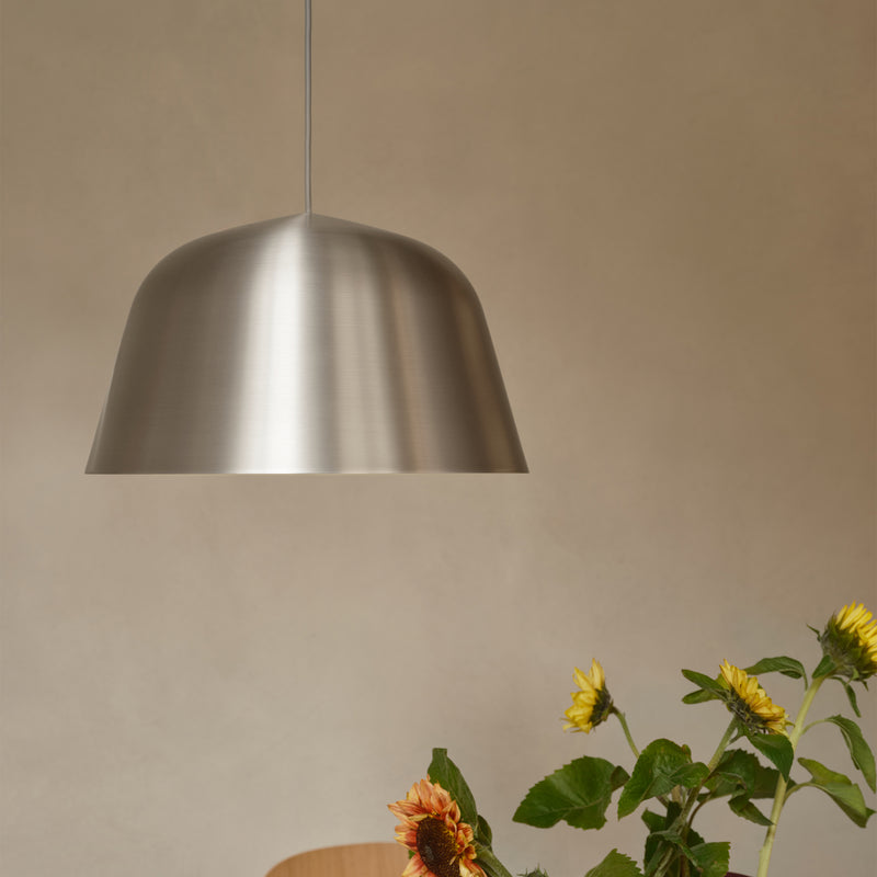 Muuto - Ambit Pendelleuchte | Ø 40 cm / brushed aluminium