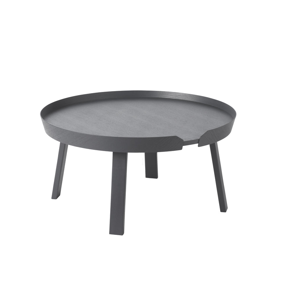 Muuto - Around Couchtisch | Ø 72 cm / anthrazit