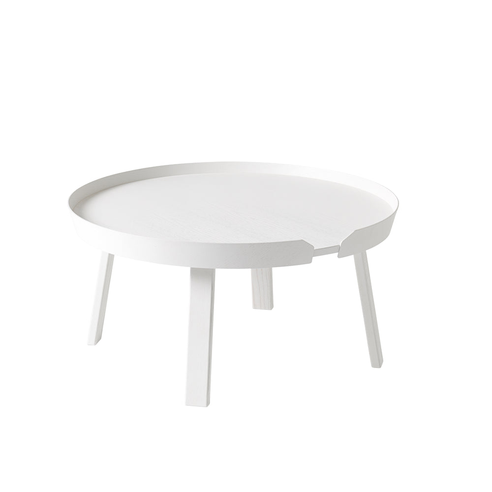 Muuto - Around Couchtisch | Ø 72 cm / weiß