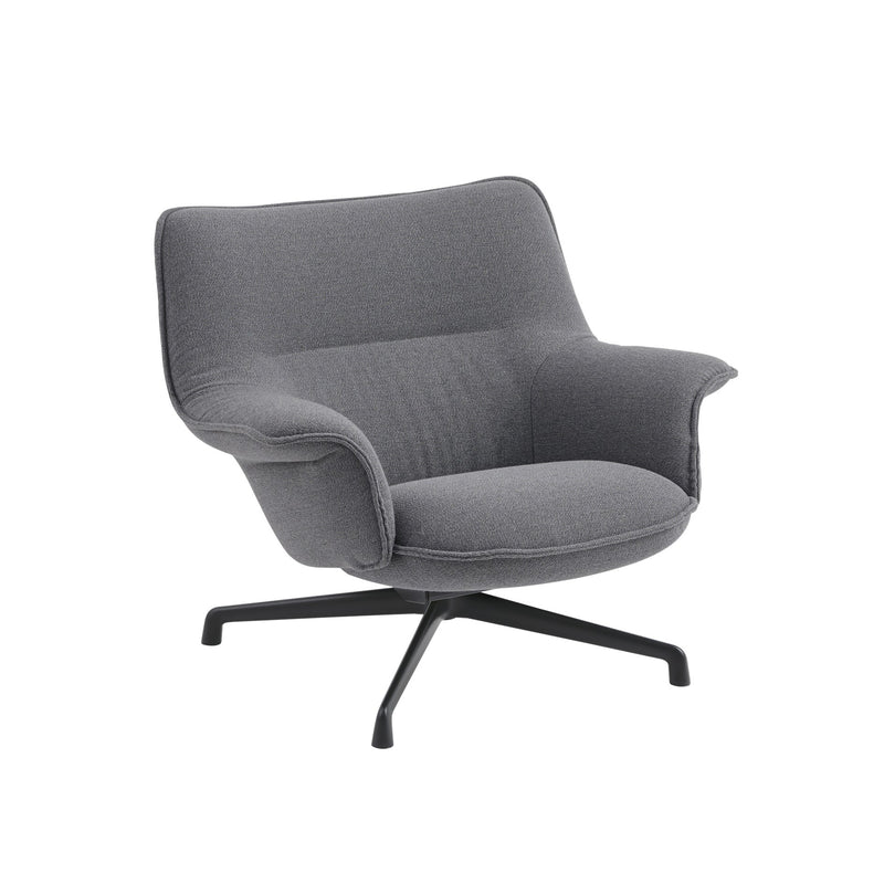 Muuto - Doze Lounge Chair Low | Ocean grau (80)