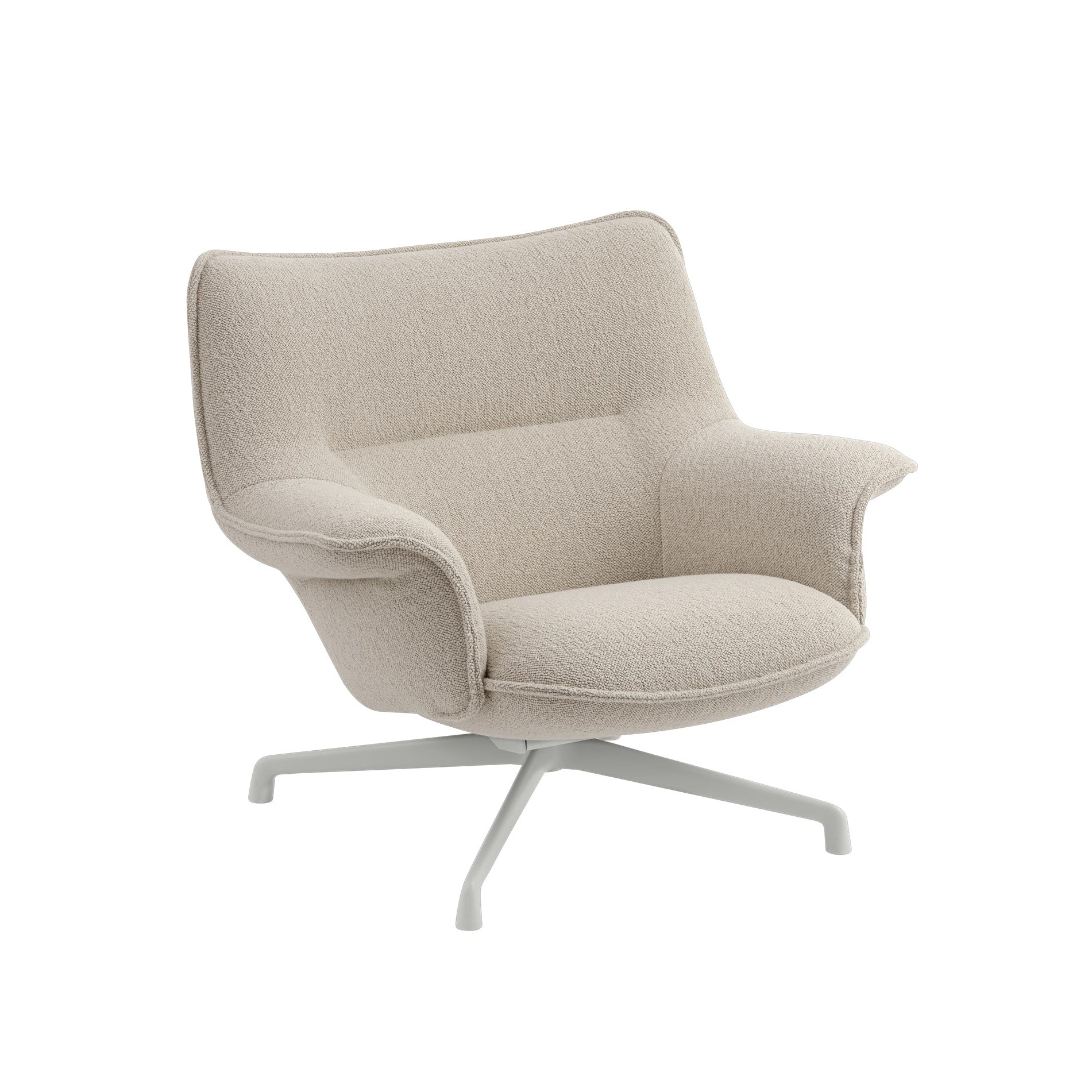 Muuto - Doze Lounge Chair Low | Hearth 7 beige