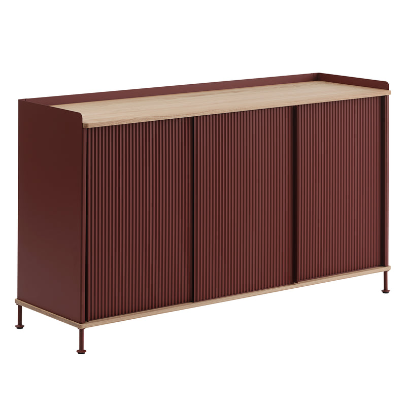 Muuto - Enfold Sideboard | 148 x 45 cm / dunkelrot