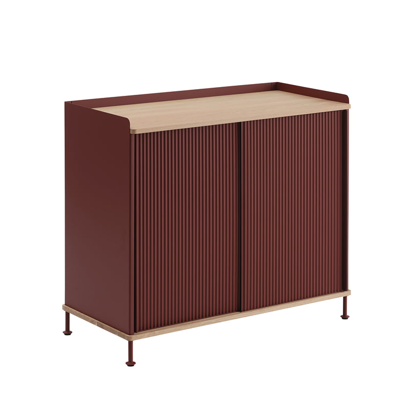 Muuto - Enfold Sideboard | 100 x 45 cm / dunkelrot