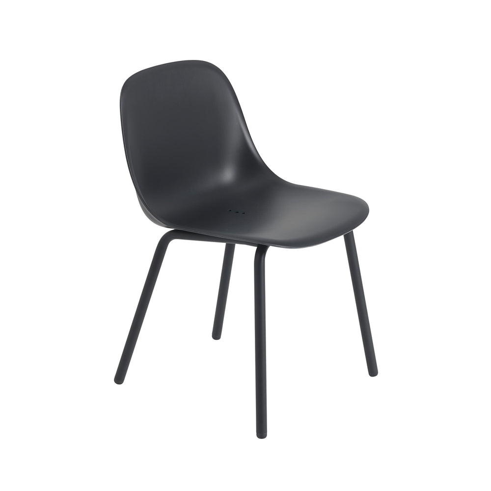 Muuto - Fiber Outdoor Side Chair | anthrazit schwarz