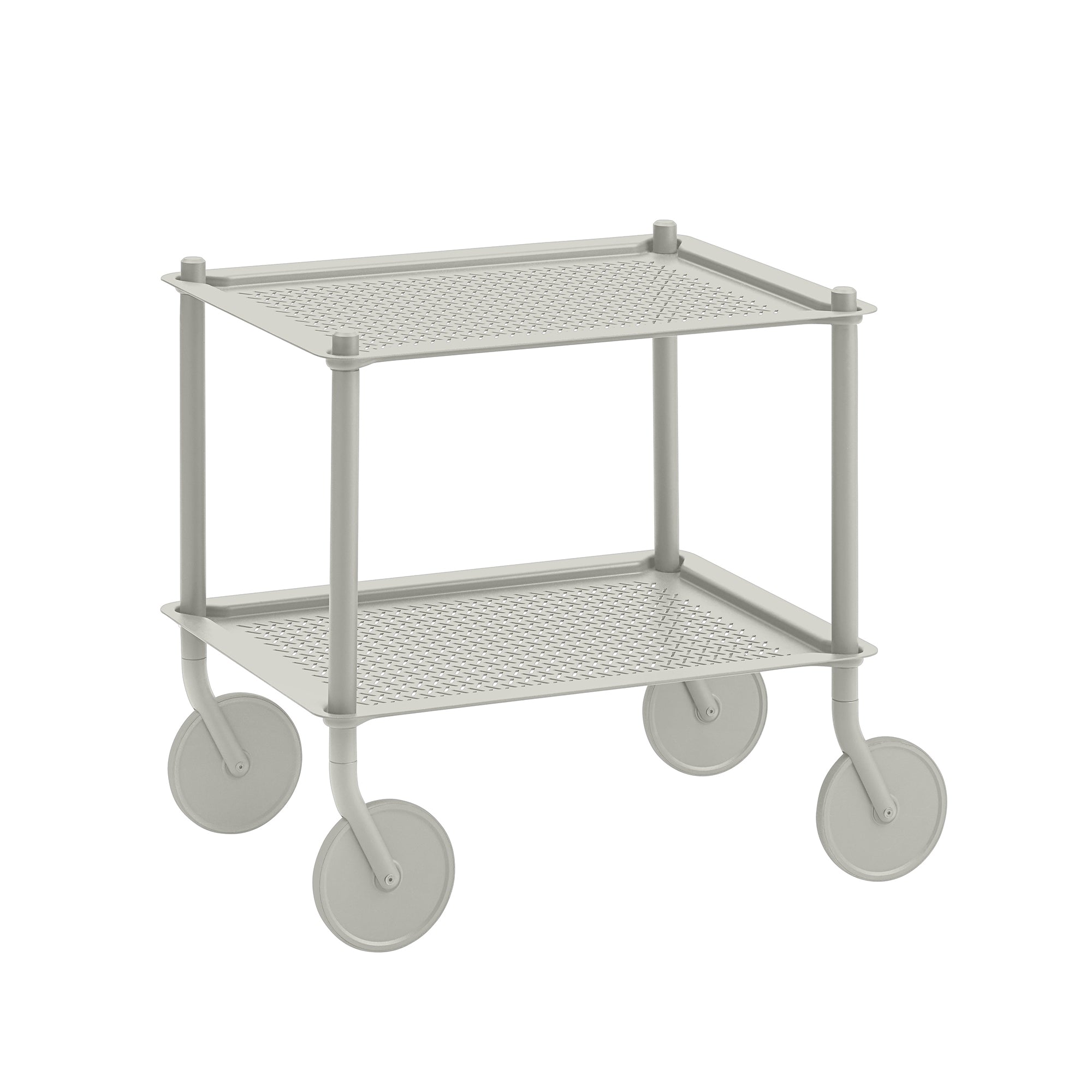 Muuto - Flow Beistellwagen | 2 Etagen / grau