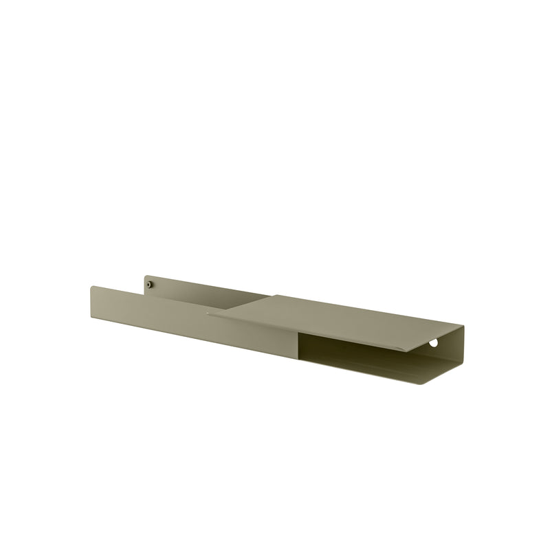 Muuto - Folded Shelves Platform | olive