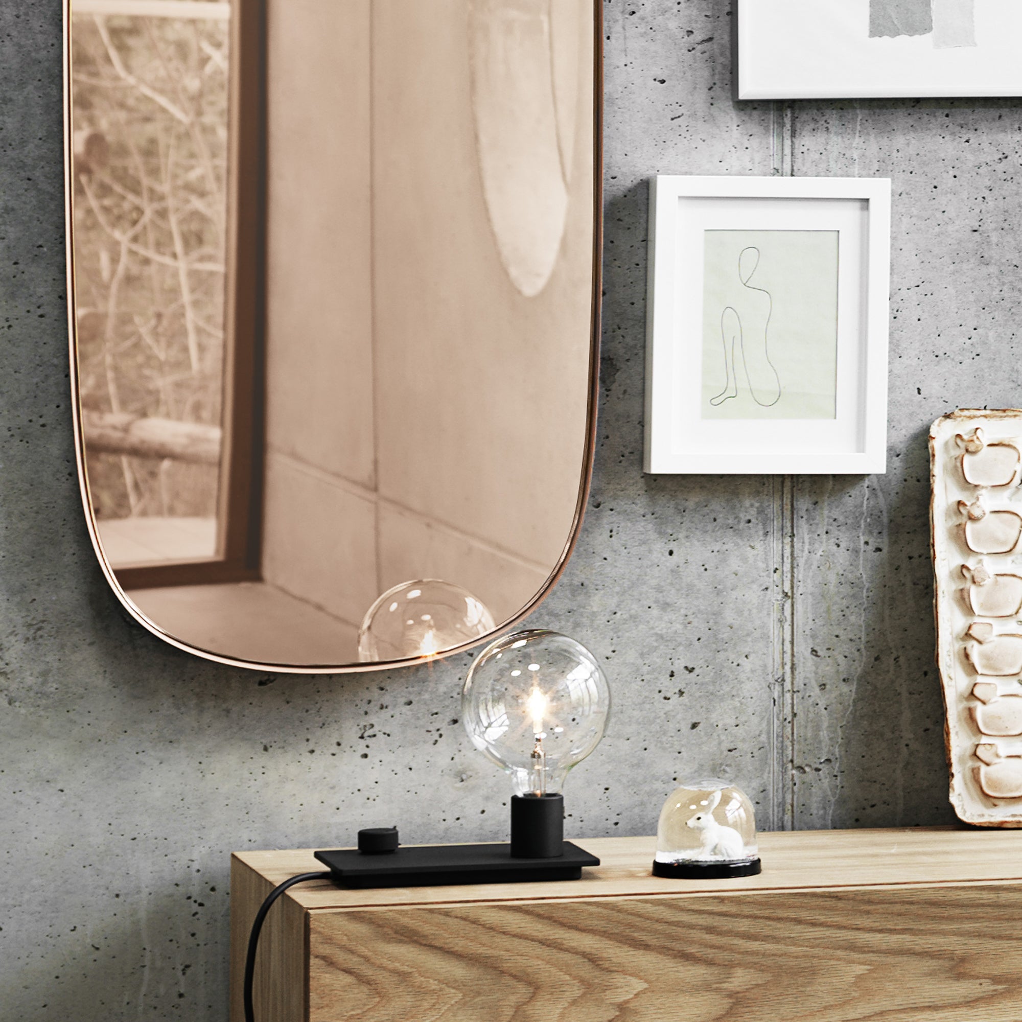 Muuto - Control Tischleuchte LED | schwarz