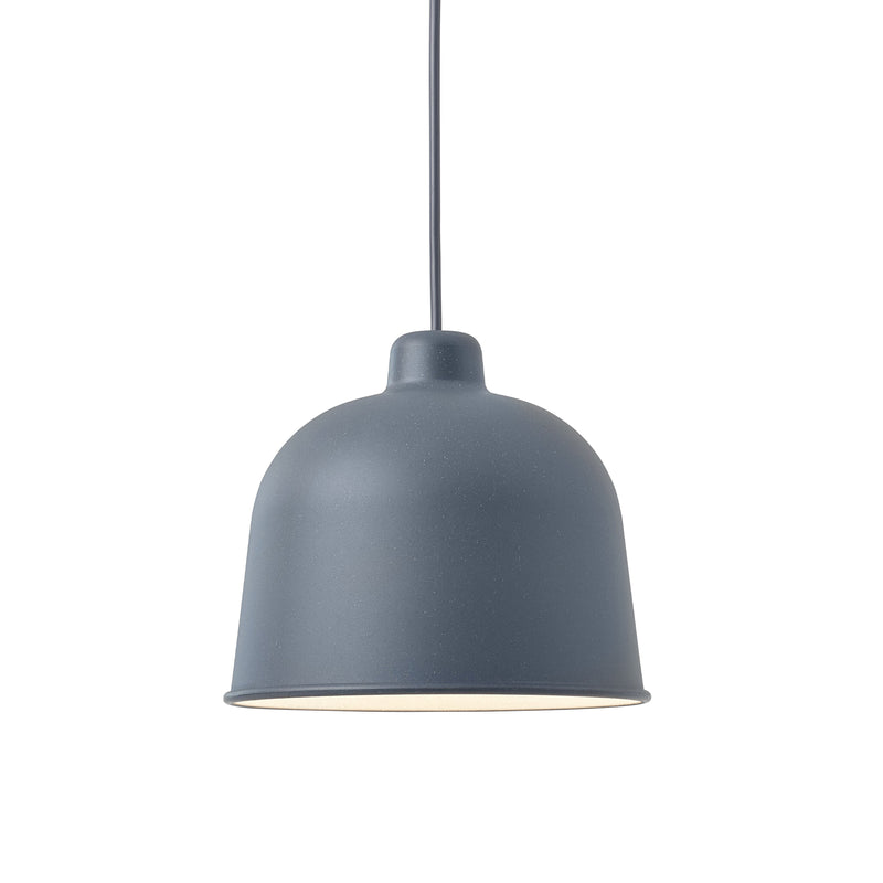 Muuto - Grain Pendelleuchte | blau-grau