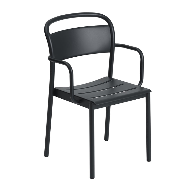 Muuto - Linear Steel Armchair | schwarz