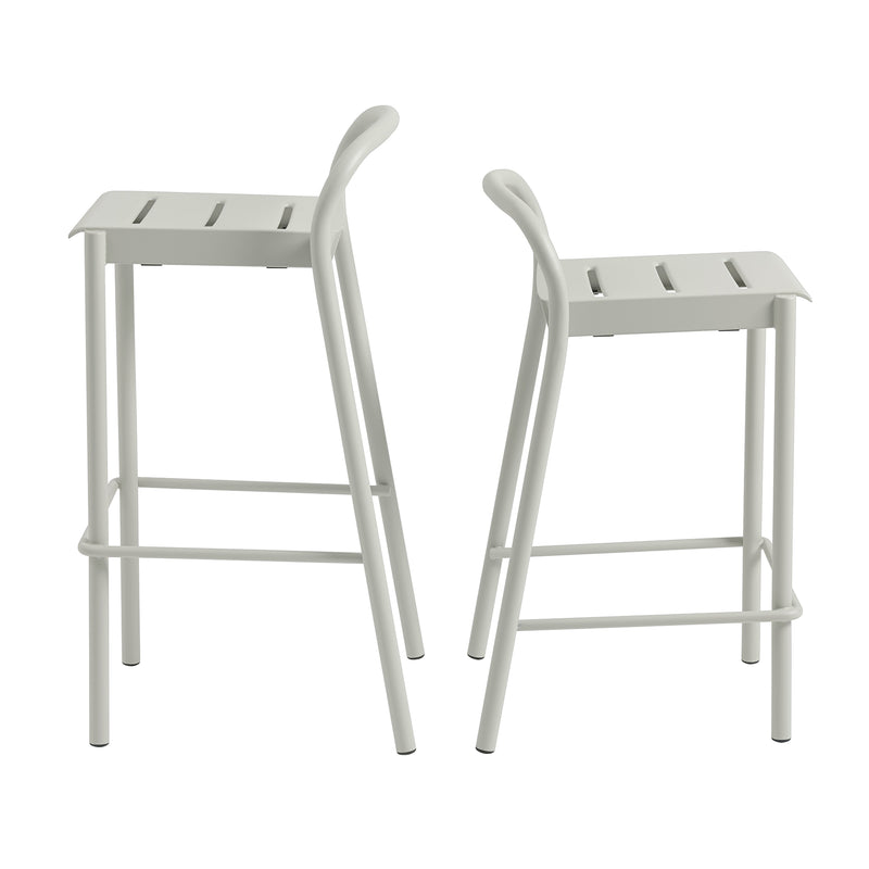 Muuto - Linear Steel Barhocker Outdoor
