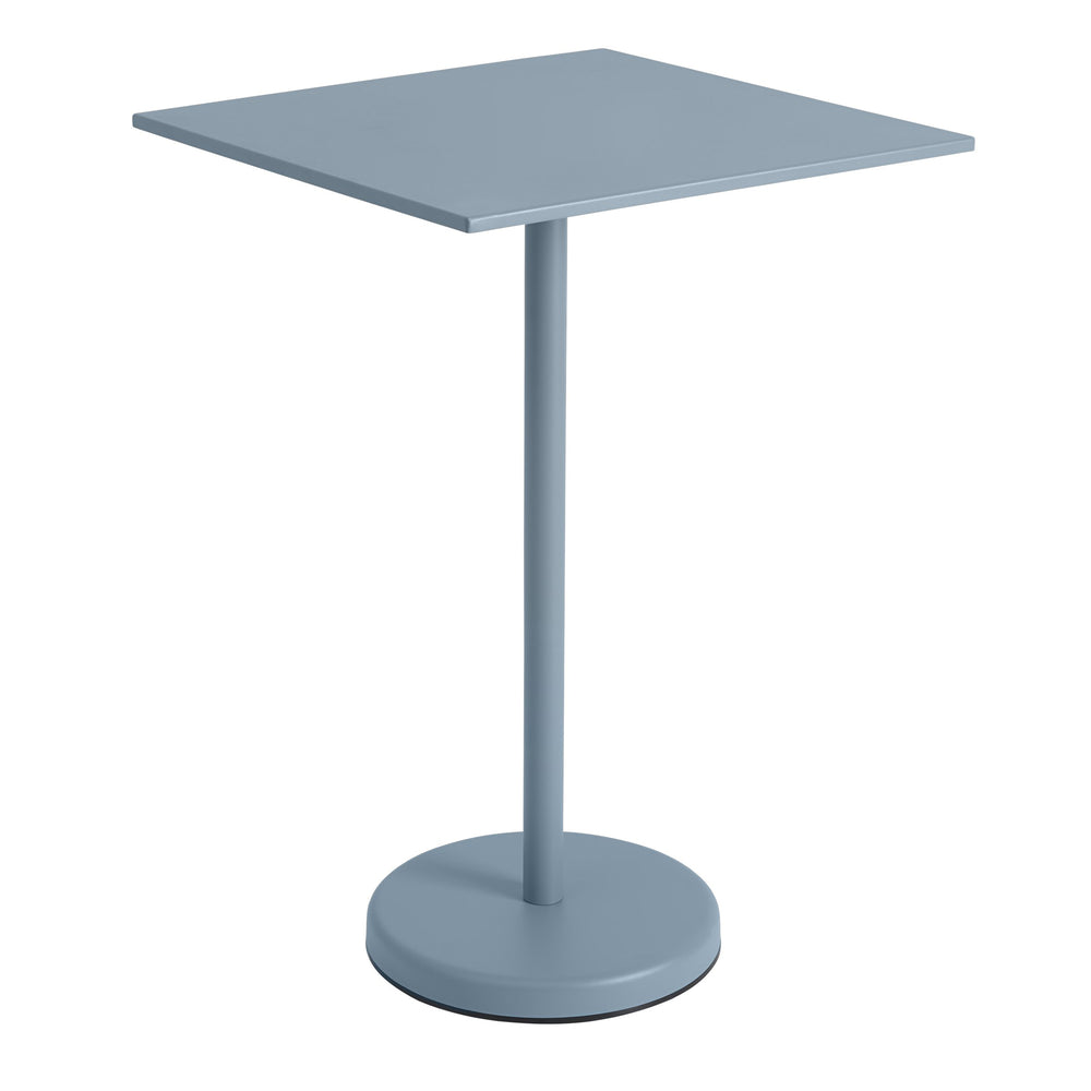 Muuto - Linear Steel Bistrotisch | 70 x 70 cm, H 105 cm / pale blue
