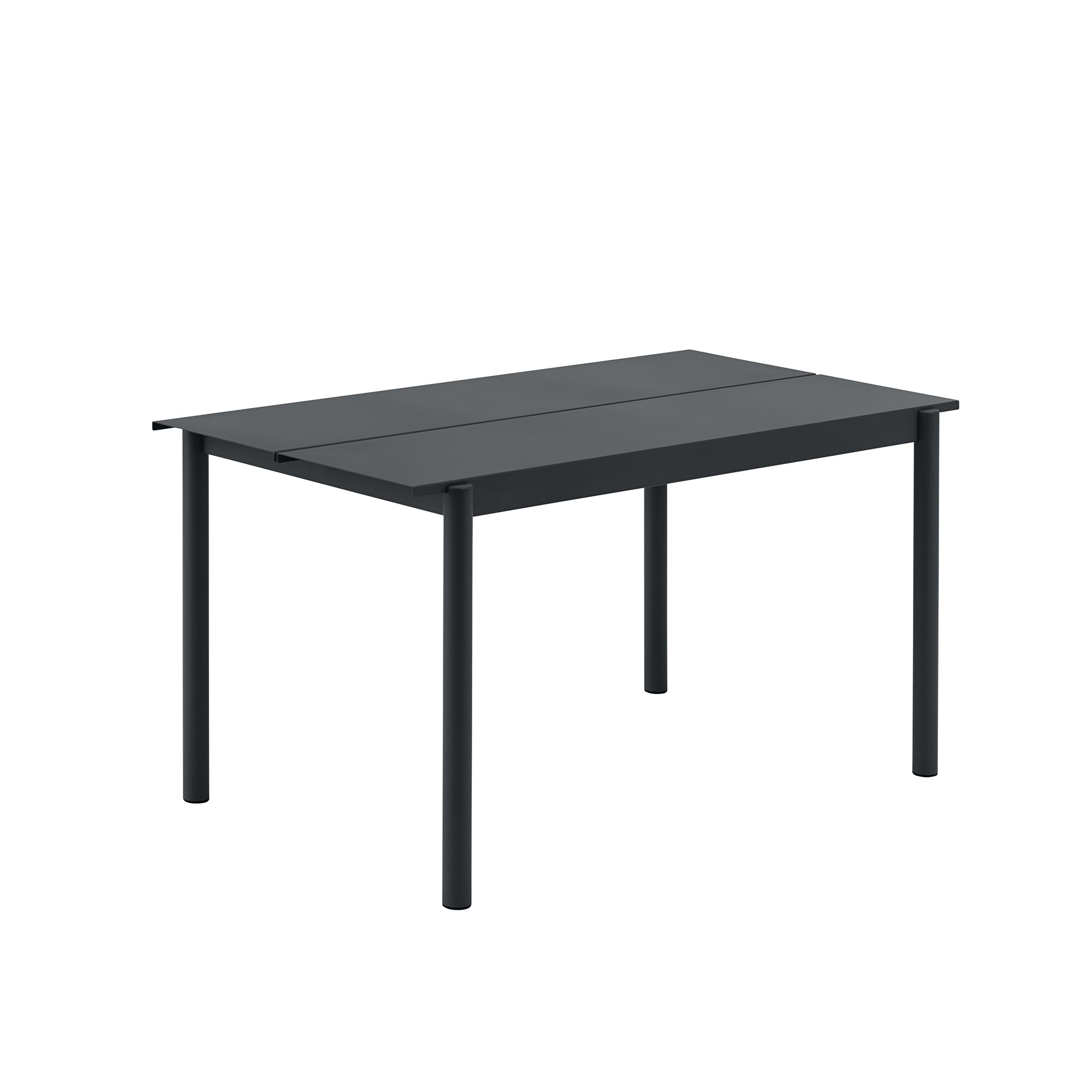 Muuto - Linear Steel Tisch | 140 x 75 cm / schwarz