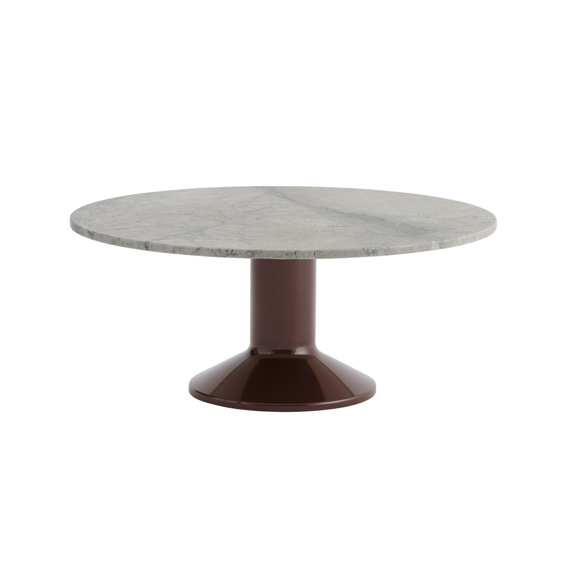 Muuto - Midst Couchtisch | dunkelrot