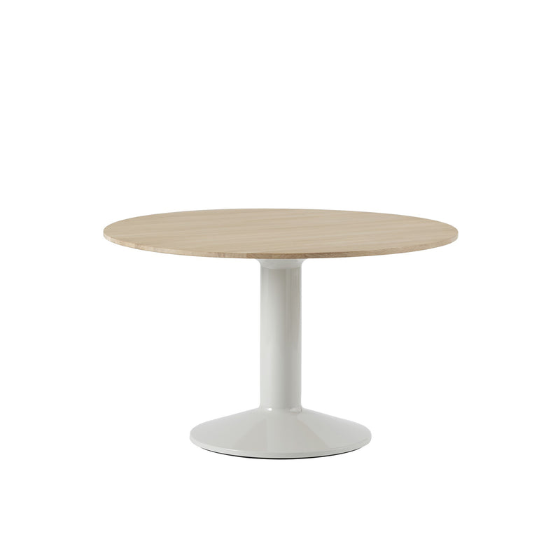 Muuto - Midst Esstisch | Ø 120 cm / Eiche geölt/grau