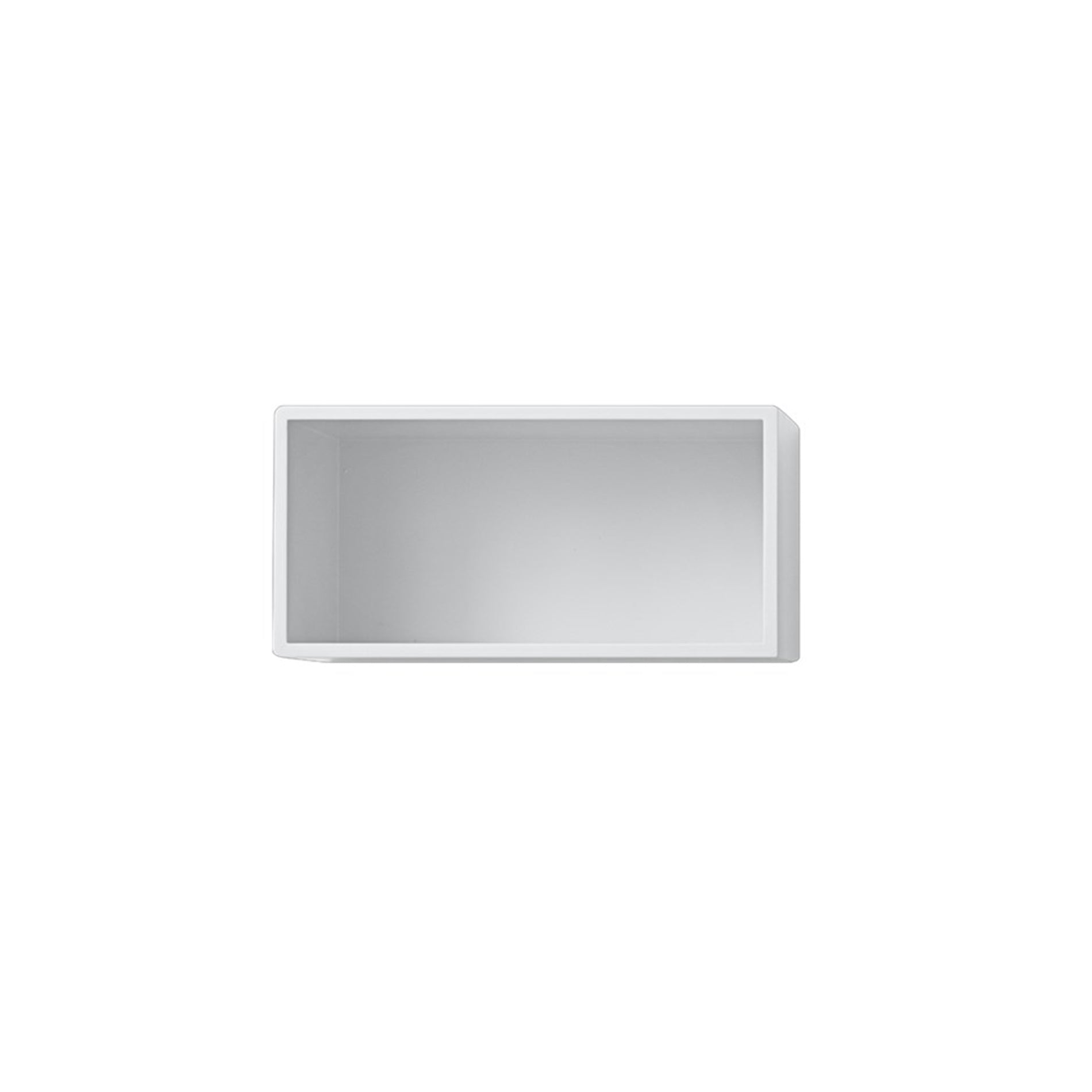 Muuto - Mini Stacked System Regalmodul | small / weiß