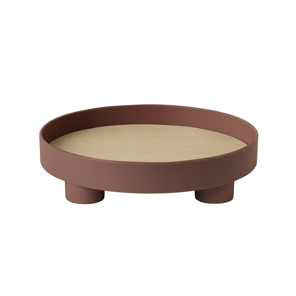 Muuto - Platform Tablett | dunkel rot