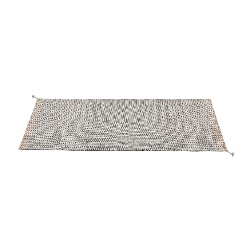 Muuto - Ply Rug | 80 x 200 cm / schwarz/weiß