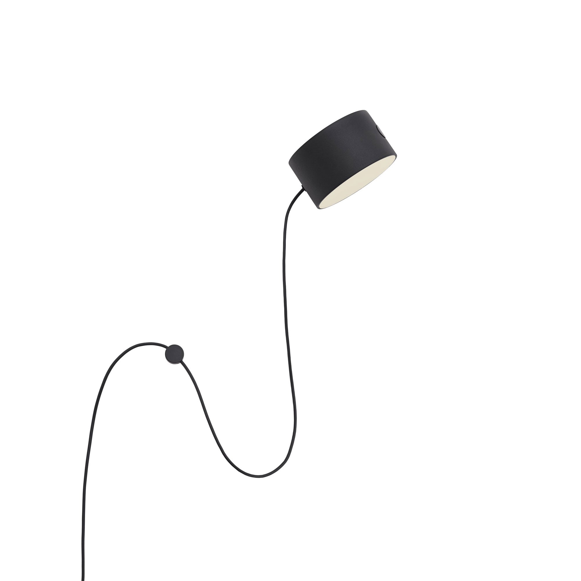Muuto - Post LED-Wandleuchte | schwarz