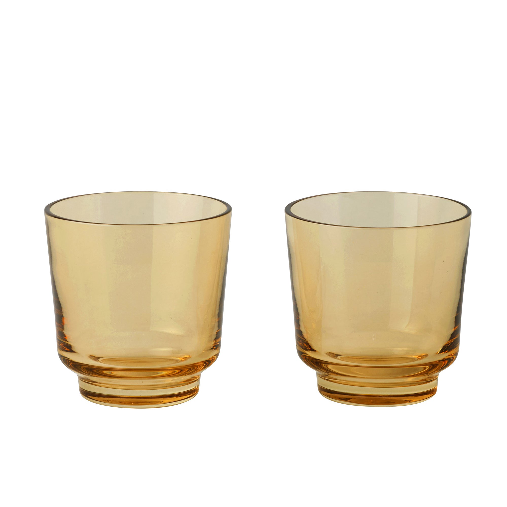 Muuto - Raise Trinkglas 2er-Set | 20 cl / orange