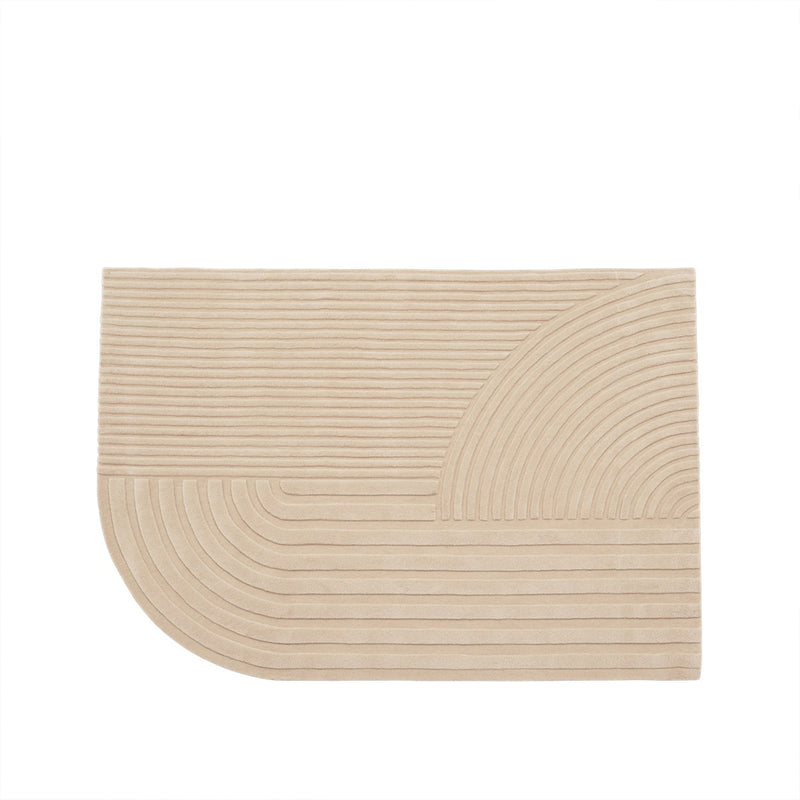 Muuto - Relevo Teppich | 170 x 240 cm / hellrosa