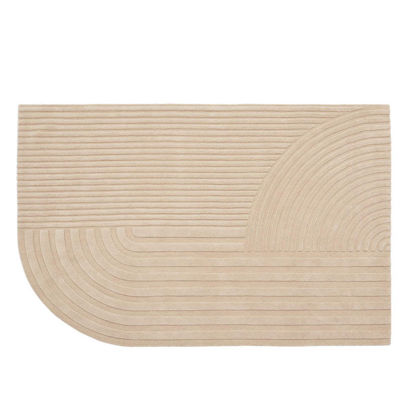 Muuto - Relevo Teppich | 200 x 300 cm / hellrosa