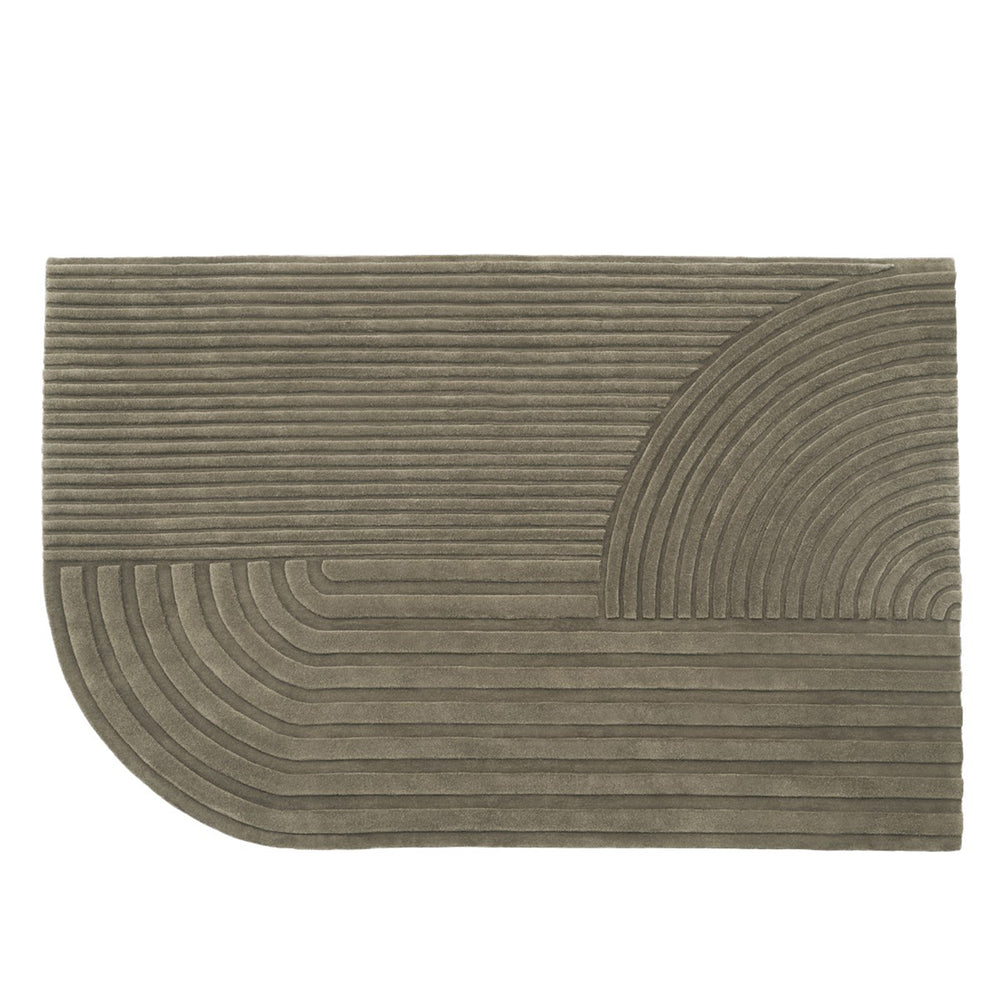 Muuto - Relevo Teppich | 200 x 300 cm / taupe