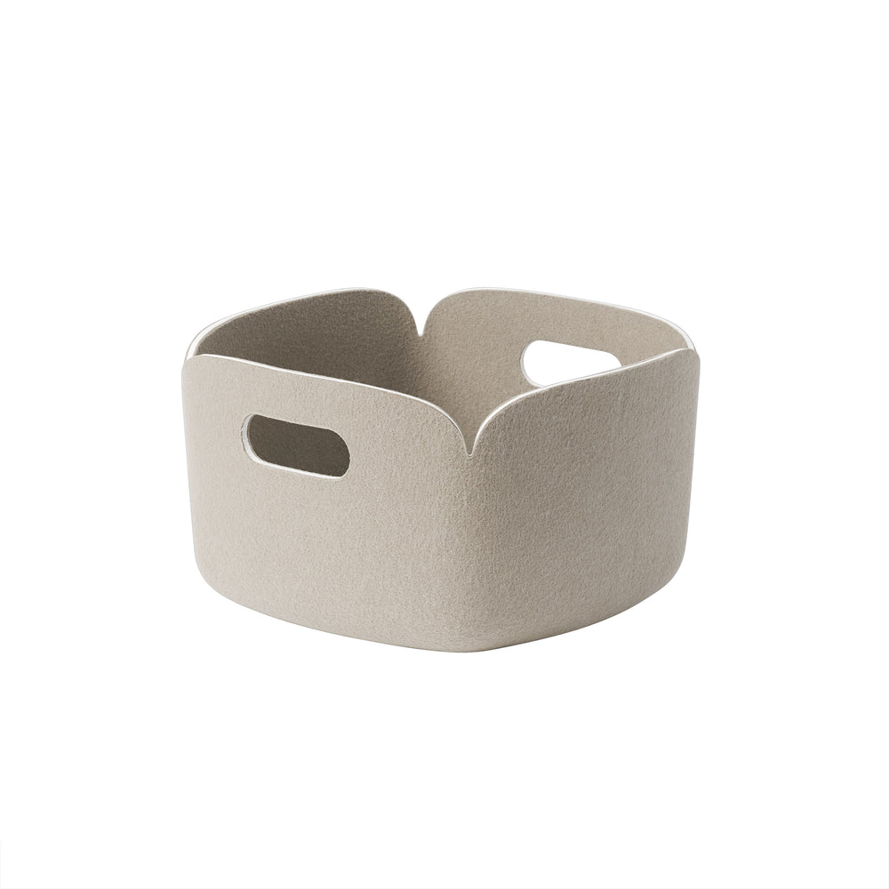 Muuto - Restore Aufbewahrungskorb | 28 x 28 cm / sand